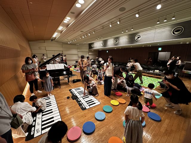 大人気楽器体験コーナー_ミューザ川崎・アンフィニシアター神奈川