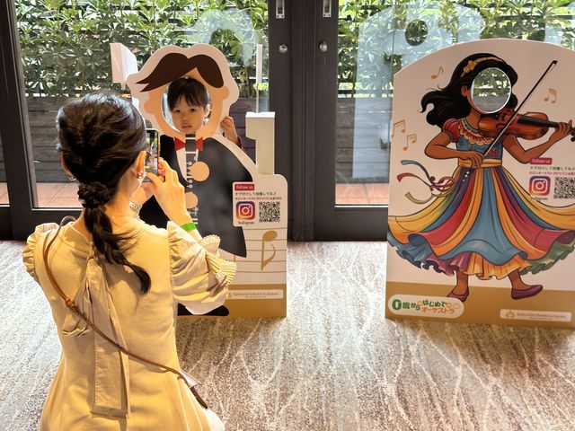 人気の顔ハメパネル_市民ホール・アンフィニシアター福岡