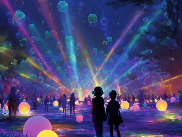 光と音に包まれる幻想アトラクション_ヨイアカリ仙台