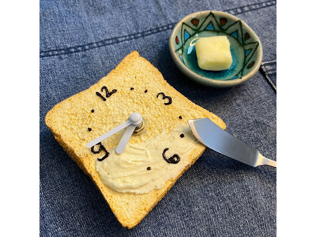トースト_沖縄食品サンプルかにかまくーぴー