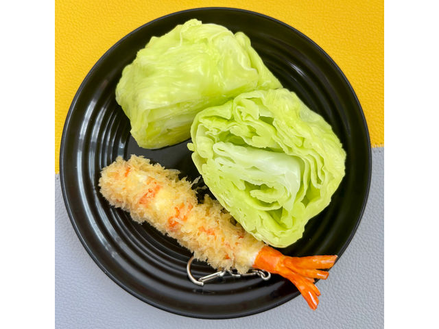 えび天+レタス_沖縄食品サンプルかにかまくーぴー