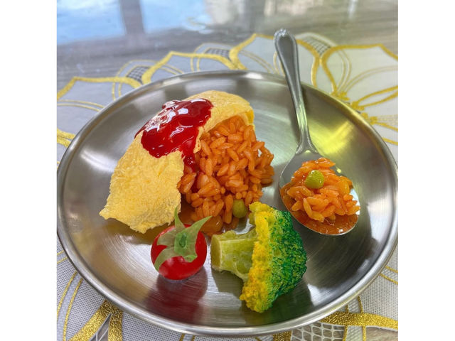 オムライス_沖縄食品サンプルかにかまくーぴー
