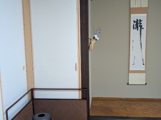 茶室風景_抹茶カフェ穏花