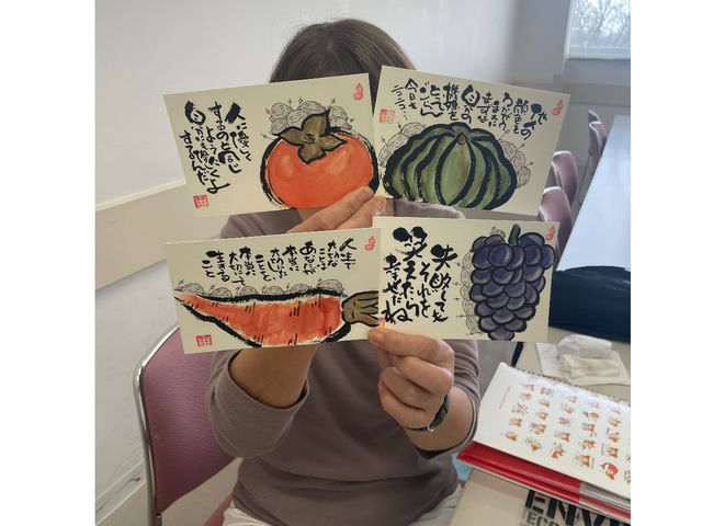 己書みゆき楽々道場 東石山コミュニティハウ幸座