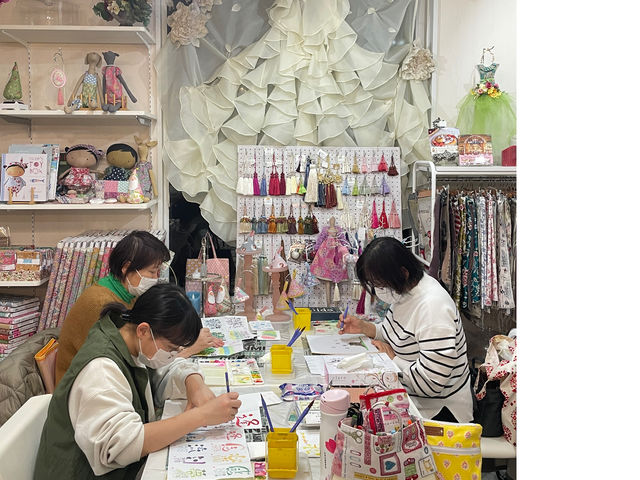 己書みゆき楽々道場 東石山コミュニティハウ幸座