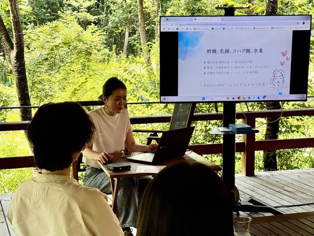 腸活セミナー_神社の杜のワーキング・プレイス 8MATO
