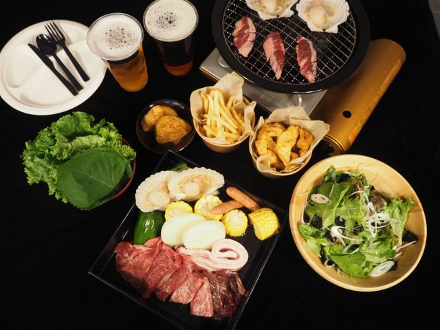 和牛
_別府タワースペースデッキ ~BBQ&Sauna~