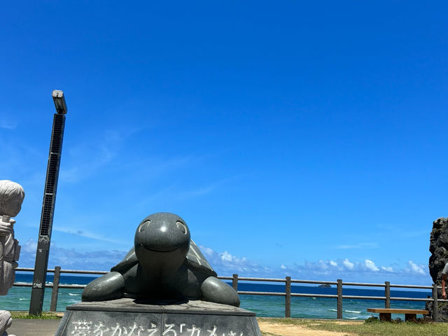 奄美大島最北端笠利崎
海の彼方ニライカナイからの
夢を叶えるカメさんに出逢えます!!
_森の妖精