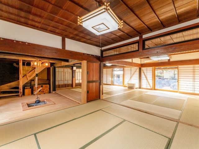 居間_古民家お宿いがぐり