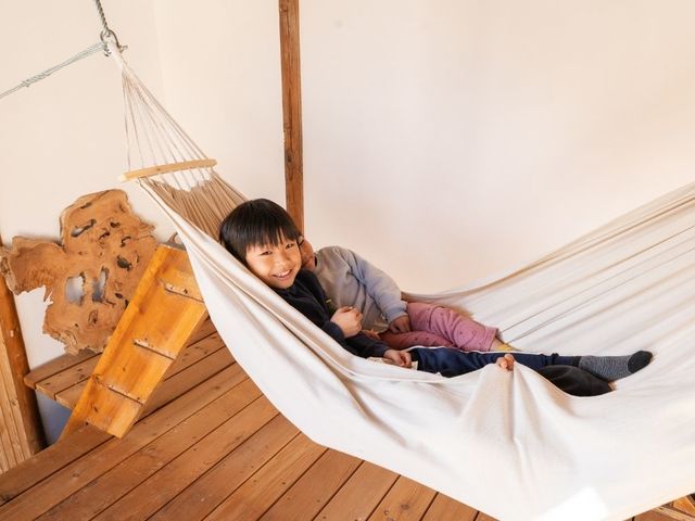 ハンモック_古民家お宿いがぐり