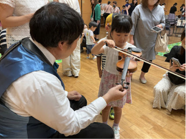 ヴァイオリン体験_成城ホール・アンフィニシアター世田谷