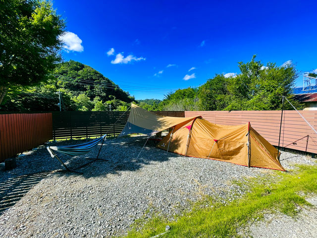 天城の自然の中でキャンプができます_koniwa CAMP 天城湯ヶ島