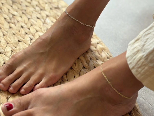 アンクレットが人気です_Konthewaves沖縄パーマネントジュエリー