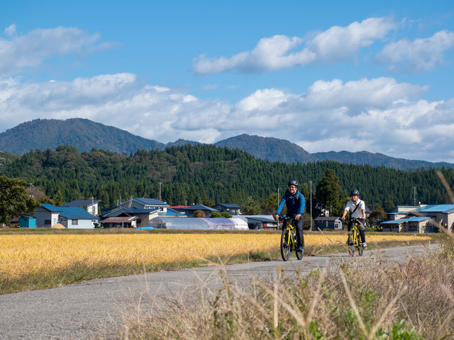 田園風景を楽しみながら_Akita Inaka Travel