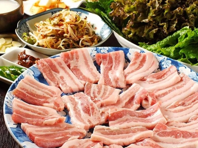 韓国料理 名水の写真1