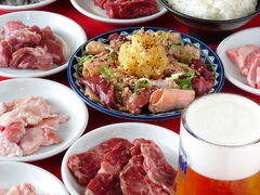 スタミナ焼肉 まるまさ くりすたる横丁店の写真1