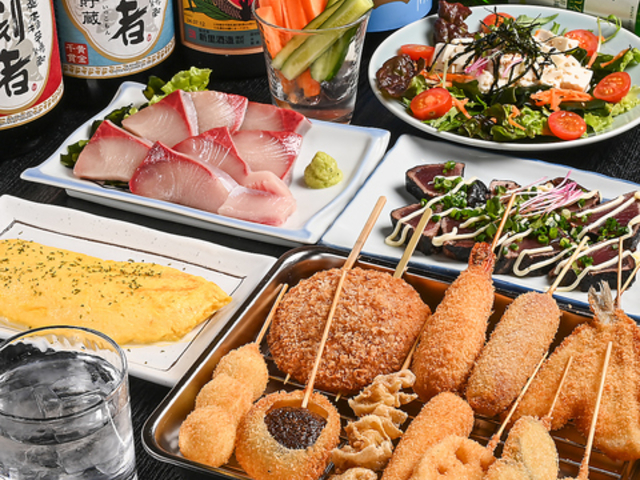 串カツひゃっぽんの写真1