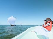 観光帆引き船操業の写真1