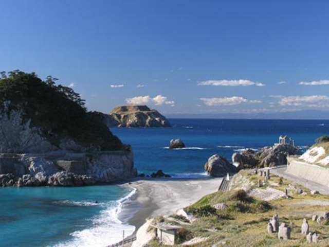 間々下海水浴場の写真1