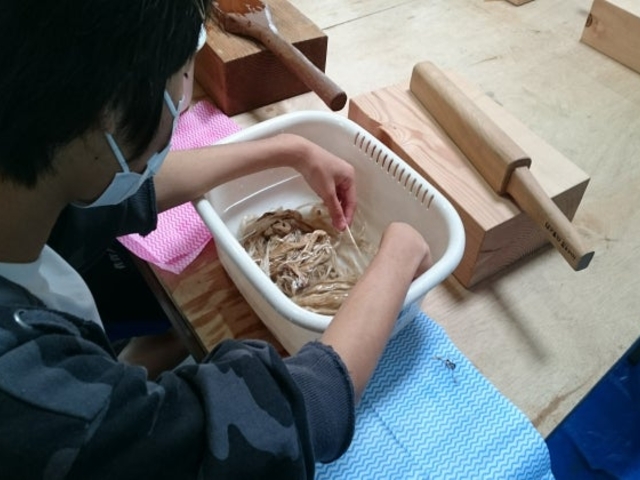 若山楮和紙づくり
