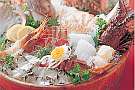 【桶盛り一例】桶盛りには伊勢えびはじめ旬魚がたっぷり盛られます♪