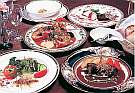 伊勢エビ料理がメインの伊勢エビ洋食コース。