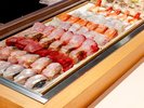 こだわり職人が厳選した寿司ネタを数種類ご用意しております。