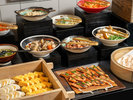 【朝食ビュッフェ】東北ならではの郷土料理。優しい味にどんどんお箸が進みます。