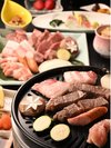 三種のお肉食べ放題のプランです