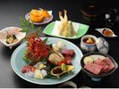 伊勢海老と熊野牛の豪華特別会席