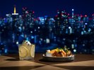 客室から望む夜景イメージ。都心を一望する夜景とグルメの街五反田のご馳走のパラダイスをご体感ください。