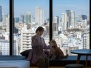 ドッグフレンドリーデラックスルーム(4名定員):中型犬2頭まで一緒にご宿泊いただけます。