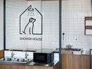 OMOドッグガーデン(屋内ドッグラウンジ):無料で使えるシャワールーム、電子レンジを完備。