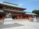 【五社神社諏訪神社】戦前は国宝であった五社神社と諏訪神社。ホテルより徒歩約15分。