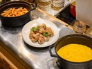 日替わりメニューも充実しています。