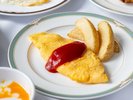 朝食 オムレツ