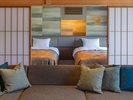 喜多の館【吉祥】和ベッド 温泉露付DXスイートBタイプ※間取、お風呂の趣はお部屋により異なります。