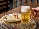 朝食ビュッフェ 6:30〜8:00まではビールの提供もございます!