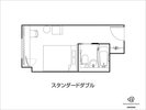 Gスタンダードダブル(18平米)