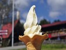 カンティフェアの2日間は、その年の限定ソフトをお楽しみ頂けます。※写真ははちみつレモンソフト