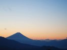 富士山の朝焼けは冬が一番美しい