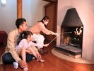 【暖炉でマシュマロ】暖炉のあるお部屋でマシュマロを焼こう