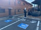 電気自動車用普通充電器(4台)を設置しております。