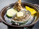 鮑の踊り焼き