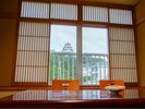 唐津城が見える御部屋