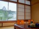 唐津城が見える御部屋