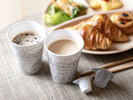 パンとコーヒーは相性間違いなし!