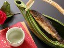 岩魚の骨酒(イメージ)