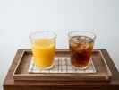 オレンジジュース・お茶