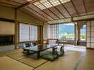 【葵館和室】本間+副間付、贅沢な間取りのお部屋